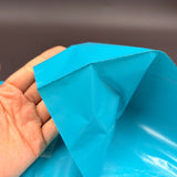 Custom Printed Die‑cut Handle PE Shopping Bag, Recycled Plastic Punch Handle Retail Carrier Bag, For Beauty Drugstore Retail Shop Packaging