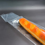 Wholesale Food Grade Long Clear PE Baguette Bags With Micro Perforations For Bakery & Food Shop
