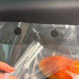Wholesale Food Grade Long Clear PE Baguette Bags With Micro Perforations For Bakery & Food Shop